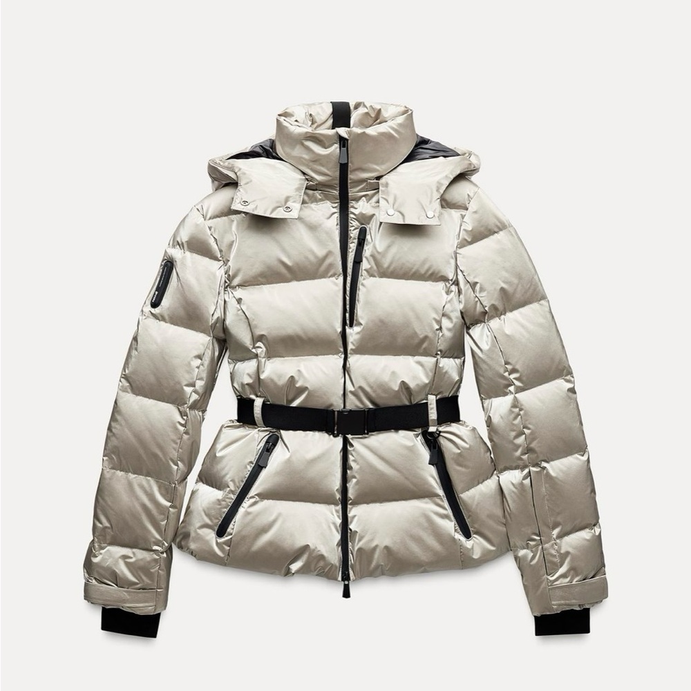 Soft Gold Ski Jacket.